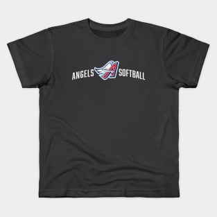 SH Angels Softball – white Kids T-Shirt